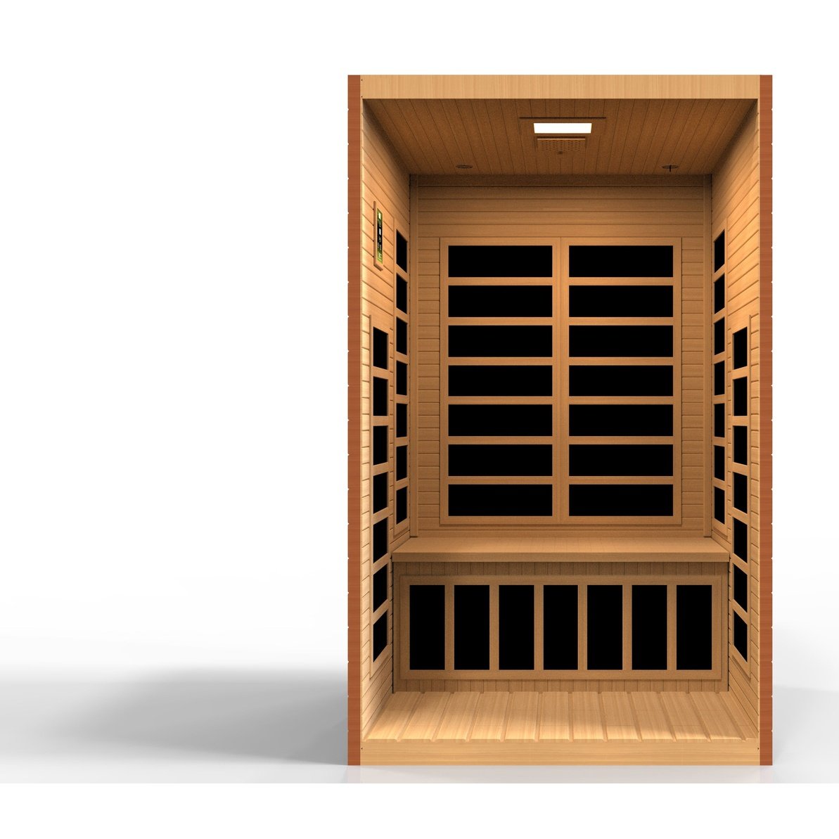 Dynamic Santiago Elite Ultra Low EMF (Under 3MG) FAR Infrared Sauna (2 Person) Dynamic Saunas