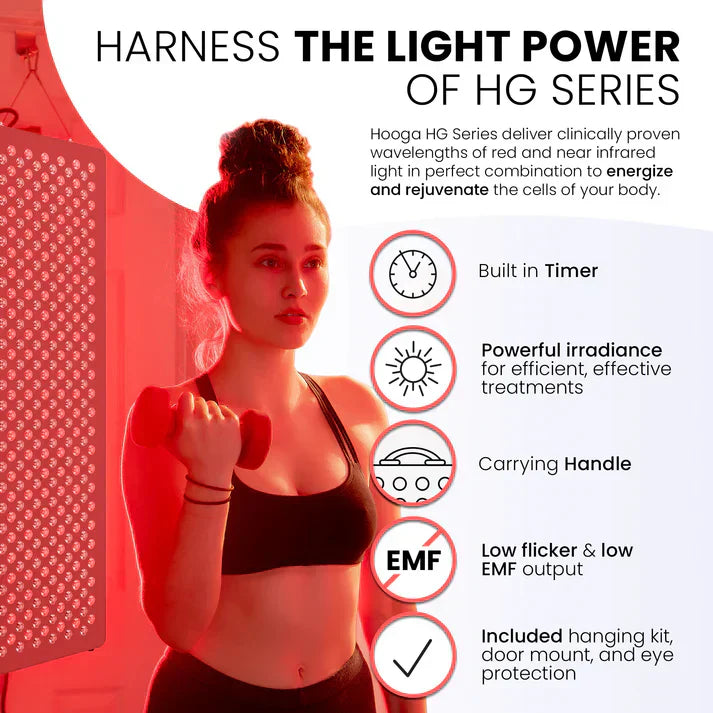 Hooga HG500 Red Light Therapy Panel