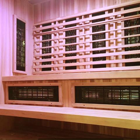 Trinity: 4 Person Indoor Hybrid Sauna