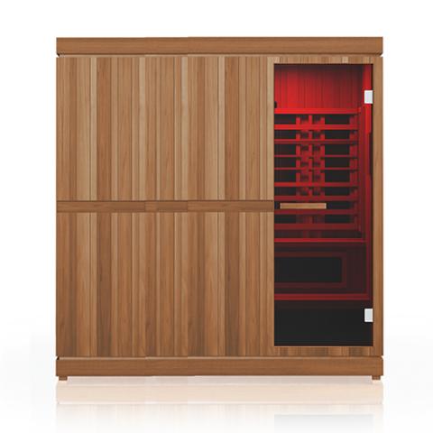 Trinity: 4 Person Indoor Hybrid Sauna