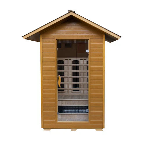 Regal: 2 Person Outdoor FAR/MID Infrared Sauna