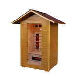 Regal: 2 Person Outdoor FAR/MID Infrared Sauna