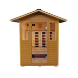 Imperial: 3 Person Outdoor Infrared Sauna