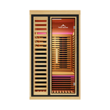 Peak Saunas Shasta 1-Person Indoor Near Zero EMF Full Spectrum Infrared Sauna with XL Medical-Grade Red Light Therapy & Smart WiFi App Control