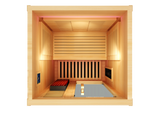 Peak Saunas Shasta 1-Person Indoor Near Zero EMF Full Spectrum Infrared Sauna with XL Medical-Grade Red Light Therapy & Smart WiFi App Control
