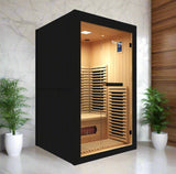 The Crown 2-Person Full Spectrum Infrared Sauna with Smart WiFi App Control