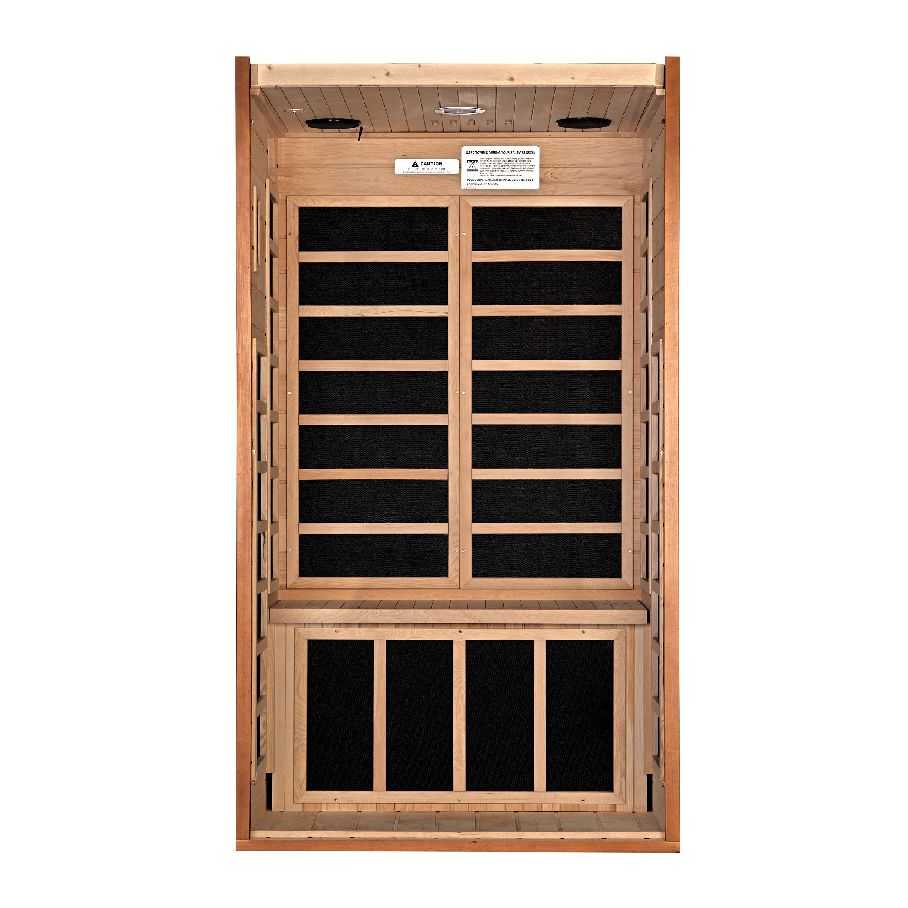 Dynamic Avila Low EMF (Under 8MG) FAR Infrared Sauna (2 Person) Dynamic Saunas