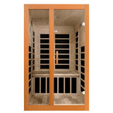 Dynamic Santiago Elite Ultra Low EMF (Under 3MG) FAR Infrared Sauna (2 Person) Dynamic Saunas