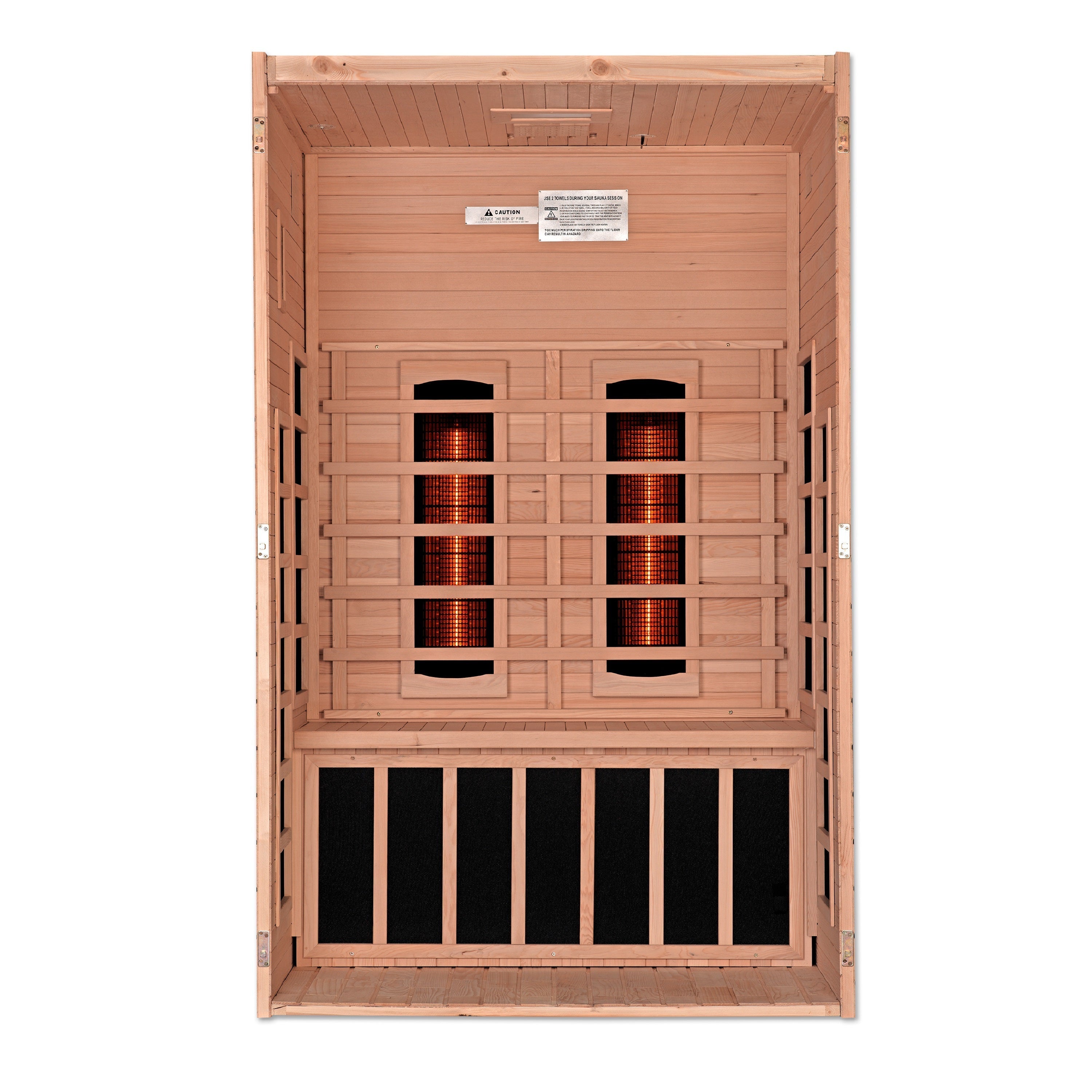 Dynamic Santiago Full Spectrum  Near Zero EMF (Under 2MG) FAR Infrared Sauna (2 Person) Dynamic Saunas