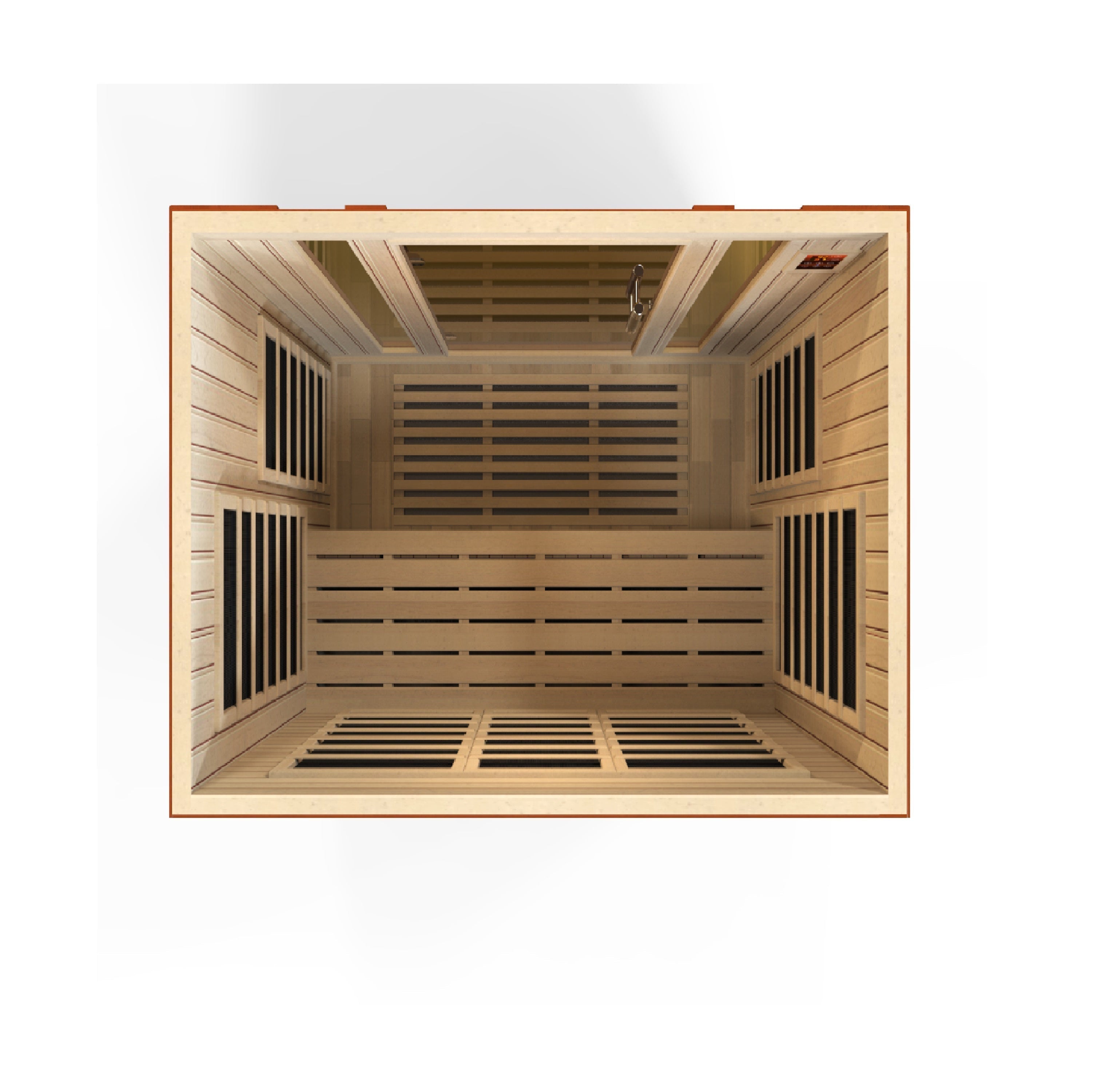 Dynamic Bellagio Low EMF (Under 8MG) FAR Infrared Sauna (3 Person) Dynamic Saunas