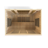 Dynamic Bergamo Low EMF (Under 8MG) FAR Infrared Sauna (4 Person) Dynamic Saunas