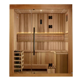 Majestic: 3 Person Luxury Indoor Traditional Sauna