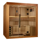 Majestic: 3 Person Luxury Indoor Traditional Sauna