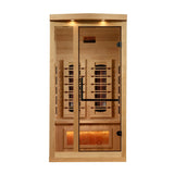 Atlas: 1-2 Person Near Zero EMF Indoor Full Spectrum Infrared Sauna