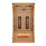 Atlas: 1-2 Person Near Zero EMF Indoor Full Spectrum Infrared Sauna