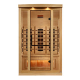 Knight: 2 Person Full Spectrum Near Zero EMF Indoor Infrared Sauna