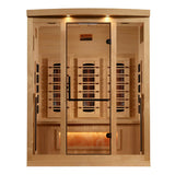 Diamond: 3 Person Near Zero EMF Indoor Full Spectrum Infrared Sauna