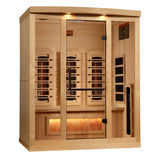 Diamond: 3 Person Near Zero EMF Indoor Full Spectrum Infrared Sauna