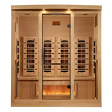 Prestige: 4 Person Near Zero EMF Indoor Full Spectrum Infrared Sauna