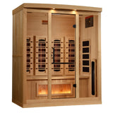 Prestige: 4 Person Near Zero EMF Indoor Full Spectrum Infrared Sauna