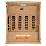 Prestige: 4 Person Near Zero EMF Indoor Full Spectrum Infrared Sauna