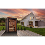 Golden Designs Narvik Outdoor Traditional Steam Sauna (2 Person) Golden Designs