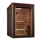 Golden Designs Narvik Outdoor Traditional Steam Sauna (2 Person) Golden Designs