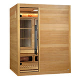 Golden: 3 Person Luxury Indoor Hybrid Sauna