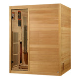 Golden: 3 Person Luxury Indoor Hybrid Sauna