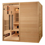 Phoenix: 6 Person Luxury Indoor Hybrid Sauna