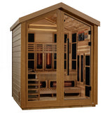 Sentinel: 3 Person Luxury Outdoor Hybrid Sauna