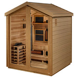 Sentinel: 3 Person Luxury Outdoor Hybrid Sauna