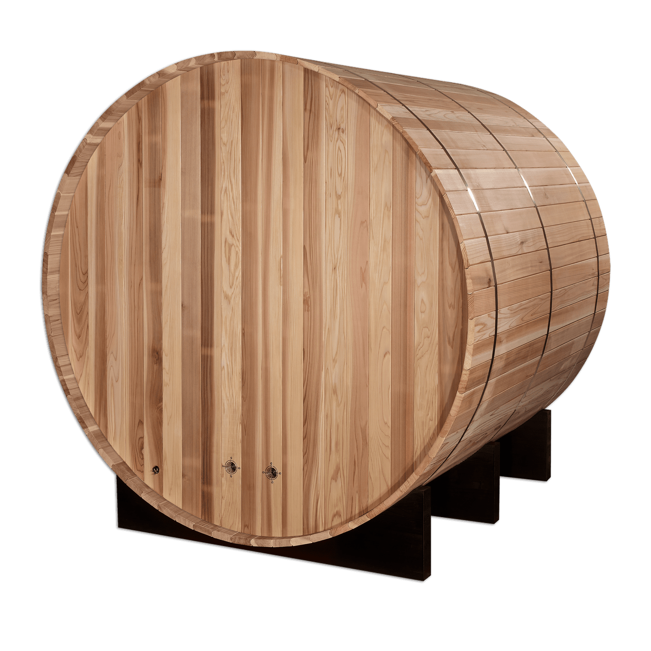 Golden Designs "Arosa" Traditional Steam Barrel Sauna (4 Person) Golden Designs