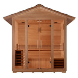 Golden Designs "Vorarlberg" Outdoor Traditional Steam Sauna (5 Person) Golden Designs