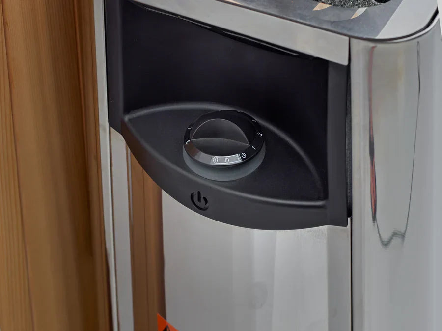 The Toledo 6 Person Luxury Indoor Hybrid Sauna with Retractable Bench