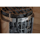 Harvia Cilindro Half Series Electric Heater Package w/ Digital Controller and Wifi and Stones