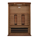 Eden: 2 Person Cedar Near Zero EMF Indoor Full Spectrum Infrared Sauna