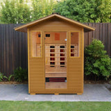 Imperial: 3 Person Outdoor Infrared Sauna