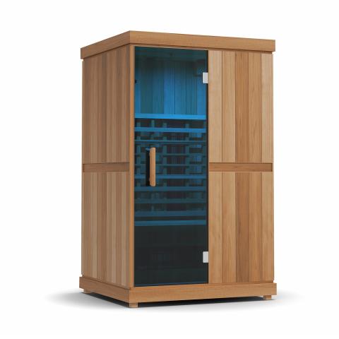 Harmony: 2 Person Indoor Full Spectrum Infrared Sauna with Red Light Therapy