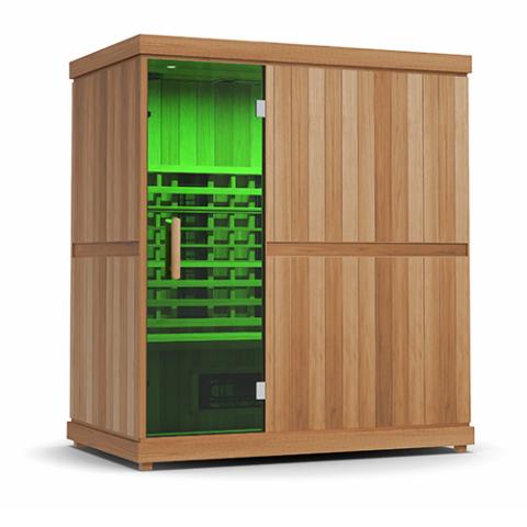 Vision: 3 Person Full Spectrum Indoor Infrared Sauna